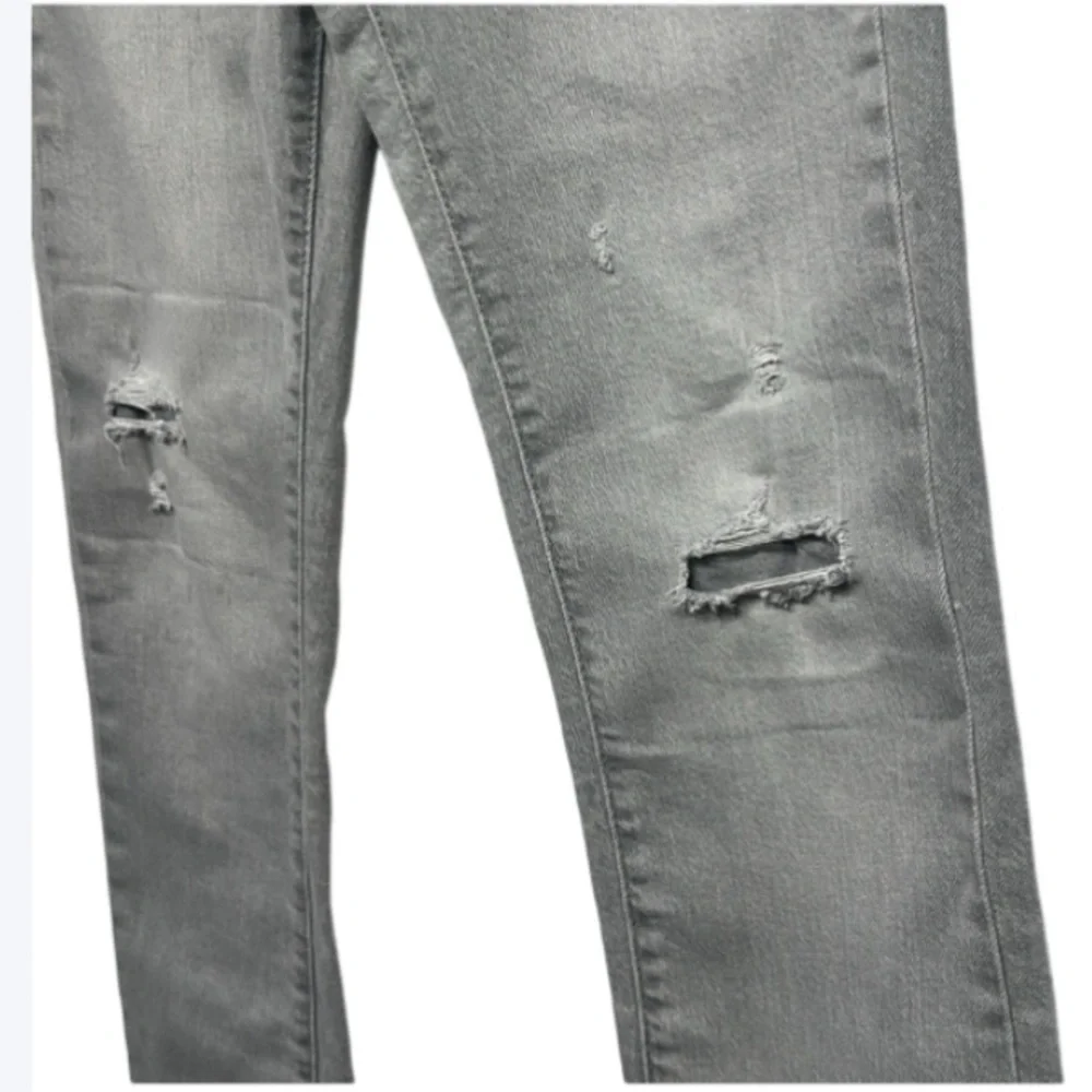 Old Navy Gray Slim Distressed Jeans – Boys Size 14